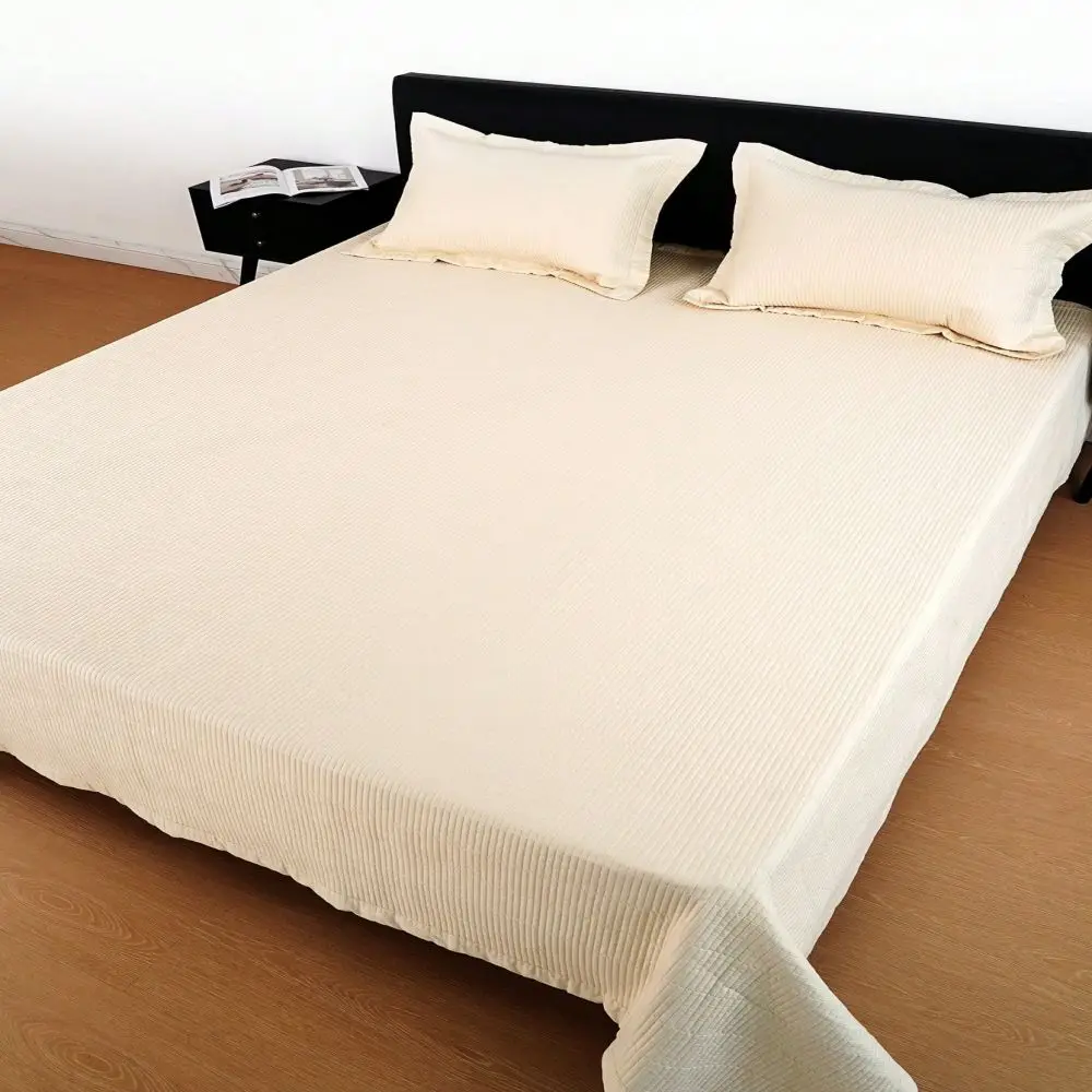 Wholesale High Quality Beauty Designs bedspread king size 3Pcs quilted bedspread Set With Pillowcase