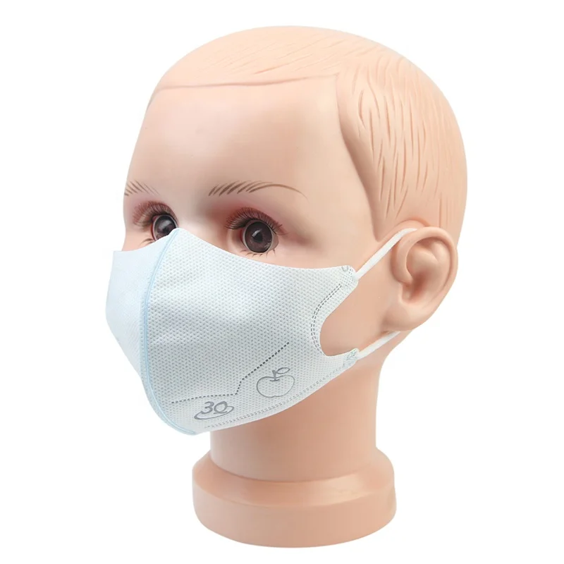 Outdoor Use Girl Boy Baby Disposable skin friendly facemask Cute Children Cartoon  face mask for kids