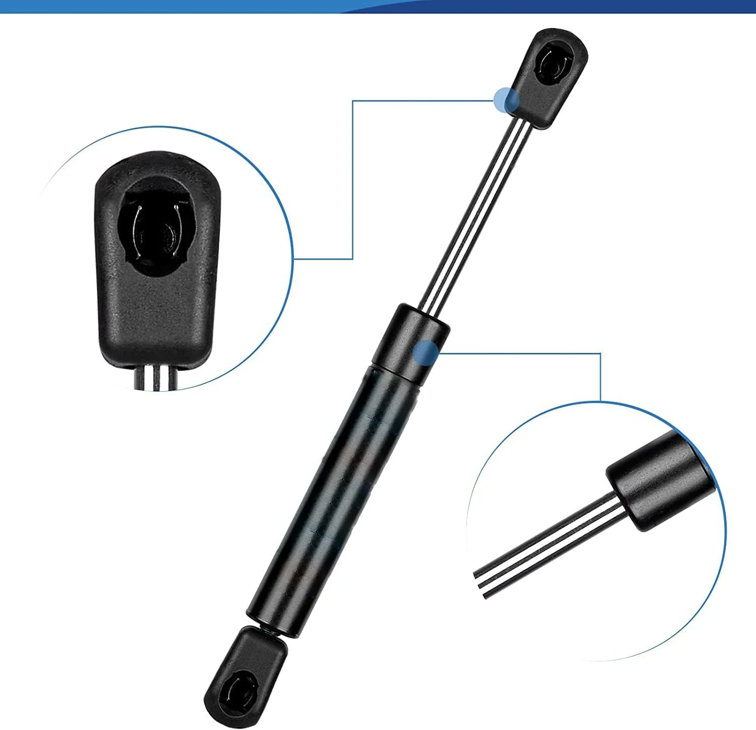 C1618354 7.5 inch 70lb Gas Struts Springs Shocks Lift Supports for Harbor Hatch Lid Storage Lid Truck Tool Box Cabinet Door