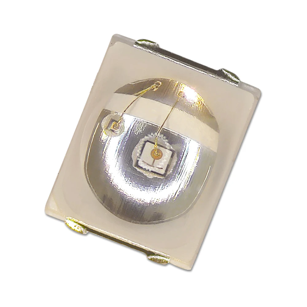 2835 UV 0.5W 365nm ball head lamp beads 395UV curing beauty plant banknote detector mosquito killer LED lamp