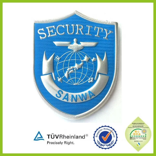 Top Fashion High Quality Best Selling Security Patches and Badges