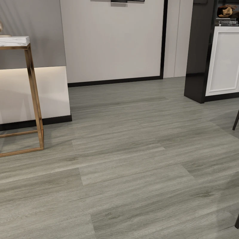 Pvc Floor Luxury Rigid Core Piso Flotante Vinyl Plank Waterproof Spc Flooring With Uv Lacquered