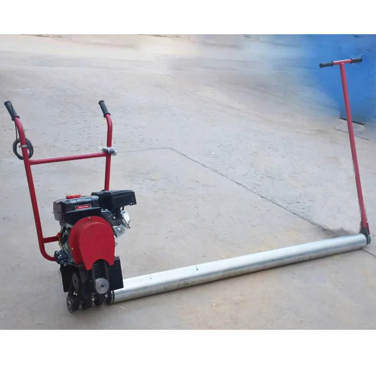 Single-roll Gasoline Paver Concrete Leveling Machine for Road Repair Cement Road Paving Roller