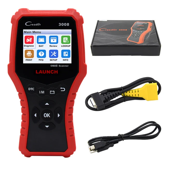  Считыватель кодов двигателя CR3008 OBD2 Creader