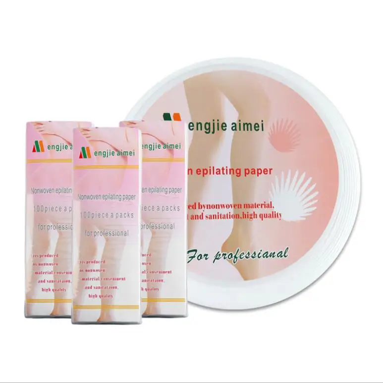 Factory 80 meters Non woven Wax Paper Rolls Waxing Strip Rolls waxing paper roll