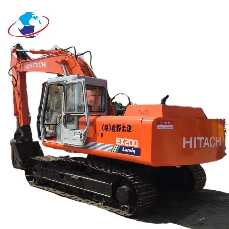 Original Used Hitachi Excavator ZX200 Second-hand Excavator Hitachi 20ton Tracked Construction Mechanical Excavators