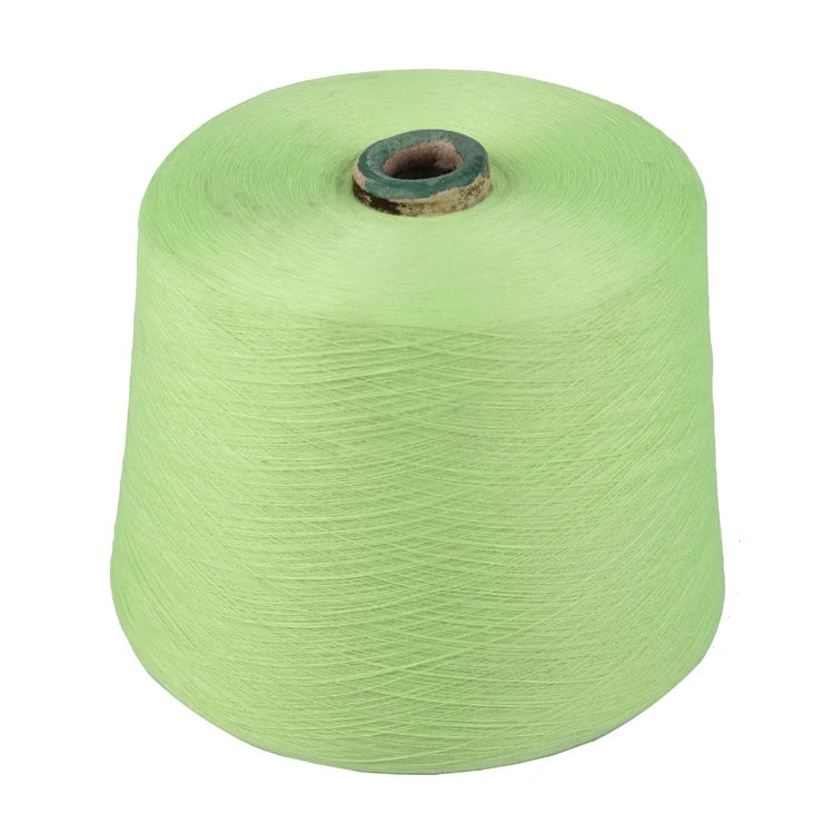Ring Spun Dyed Coloful spun blended tc polyester 65% cotton 35% melange Yarn