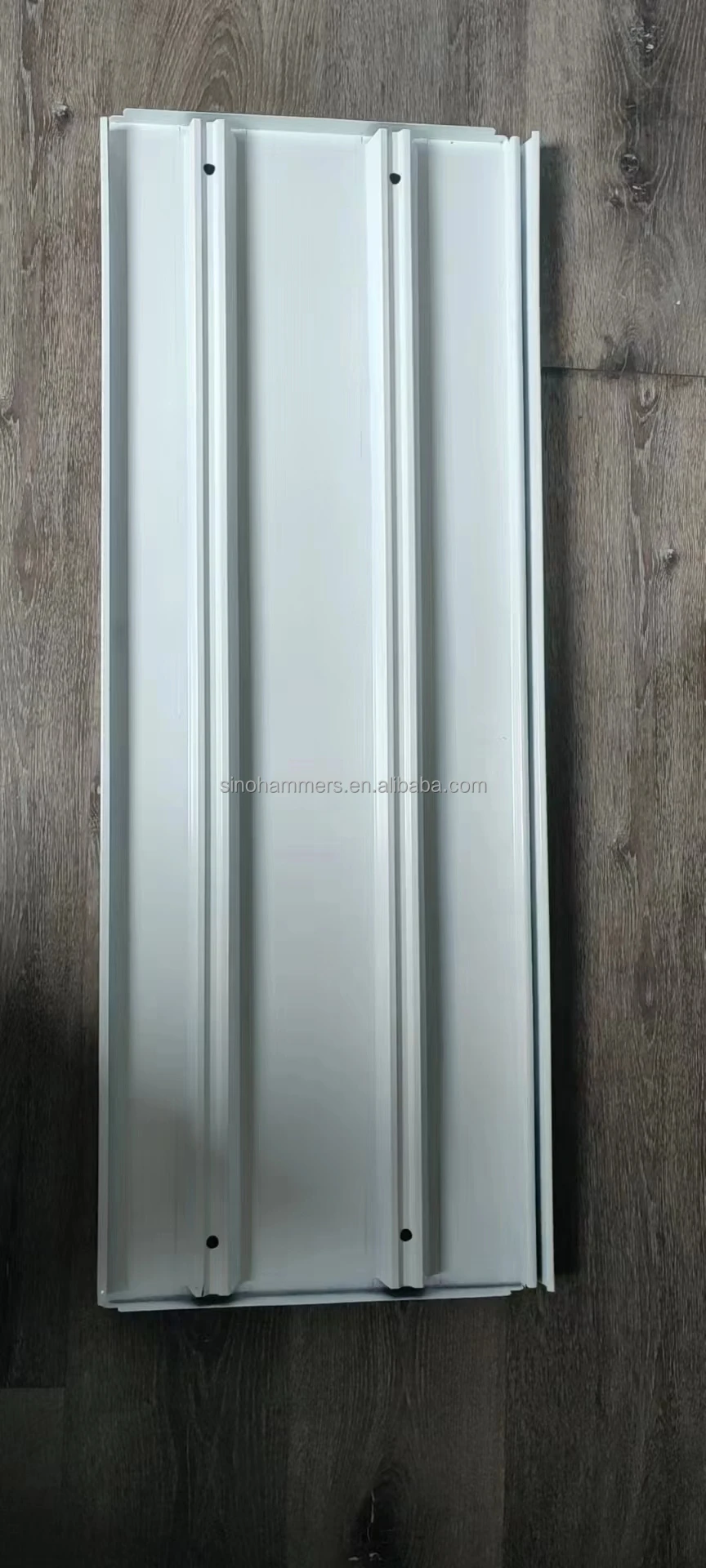 HMS supermarket round end shelf for double side rack