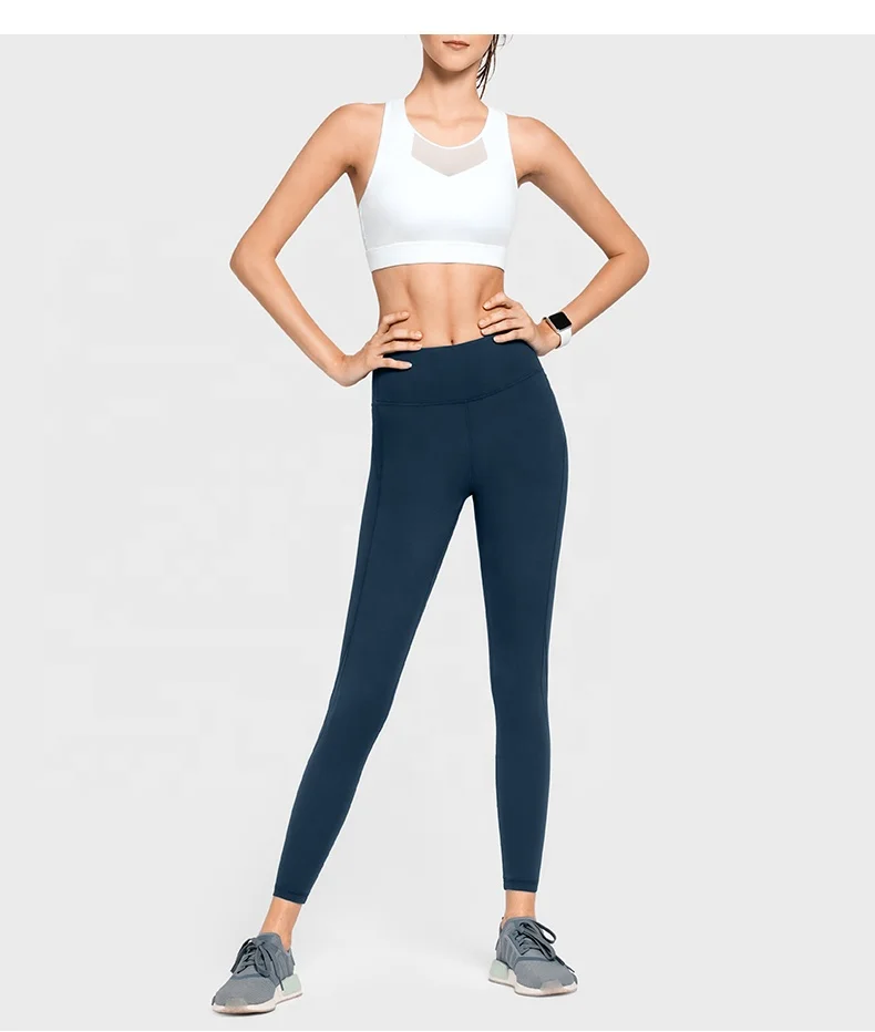 
Women Shockproof Breathable Quick Qry Activer Wear White Sports Bra Private Label Customized Logo Fitness & Yoga Wear for Adults 