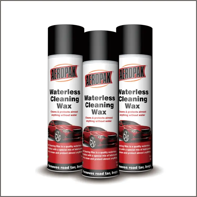 Aeropak 500ml Aerosol Spray Wax Cleaning Polishing Protecting