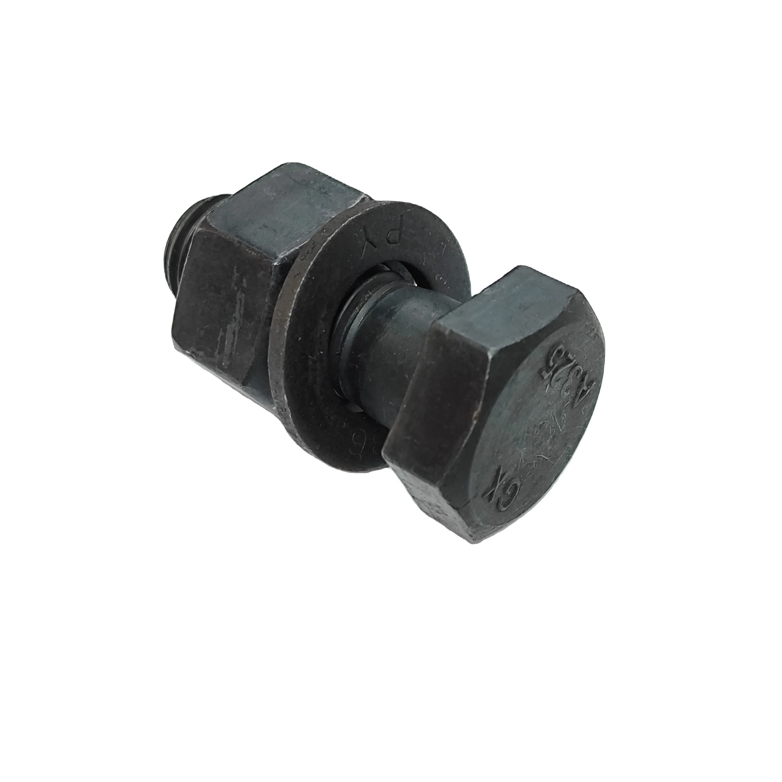 A563 M12 Grade 8.8 10.9 12.9 ASTM A325 Grade 2H Heavy Hex Bolt ASTM A325 Hex Bolts For Steel Structure B7 PTFE