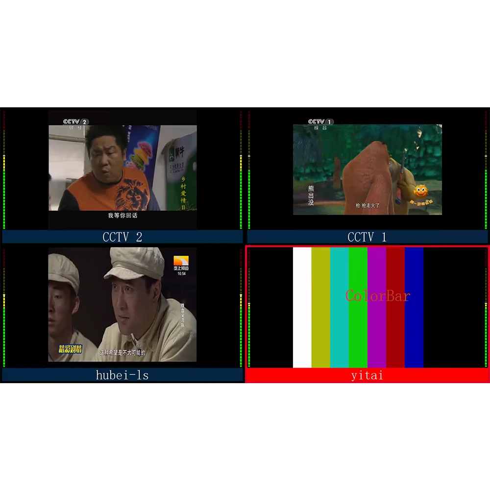 broadcast video monitoring 60/80 Channel Video Wall Controller with ETSI TR-101 290 Video Error Detection