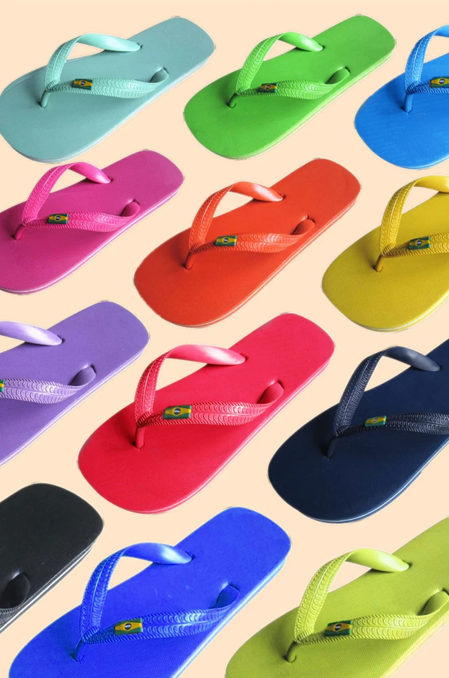 
Oem Pe Eva Sole Pvc Upper Beach Style Hot Popular Comfortable Colors Summer Basic Slipper Rubber Lady Outdoor Flip Flops 