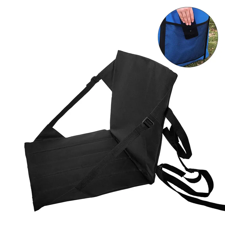 Comfortable Handle Folding Stadium Seat Cushion for Outdoor Sports, Picnic, Camping and Hiking