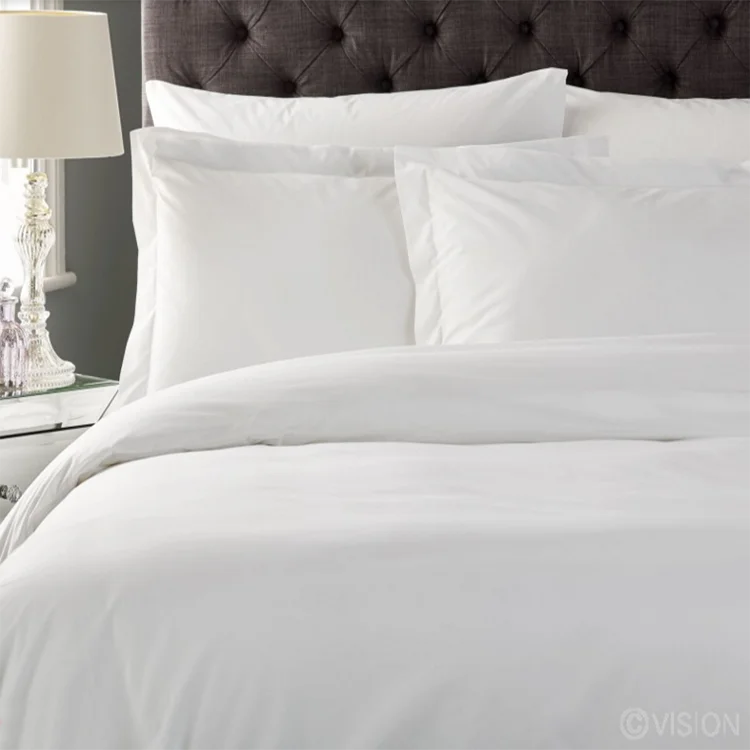 Guangzhou manufacturer professional custom good quality 100 cotton four seasons hotel bed linen bedding sets