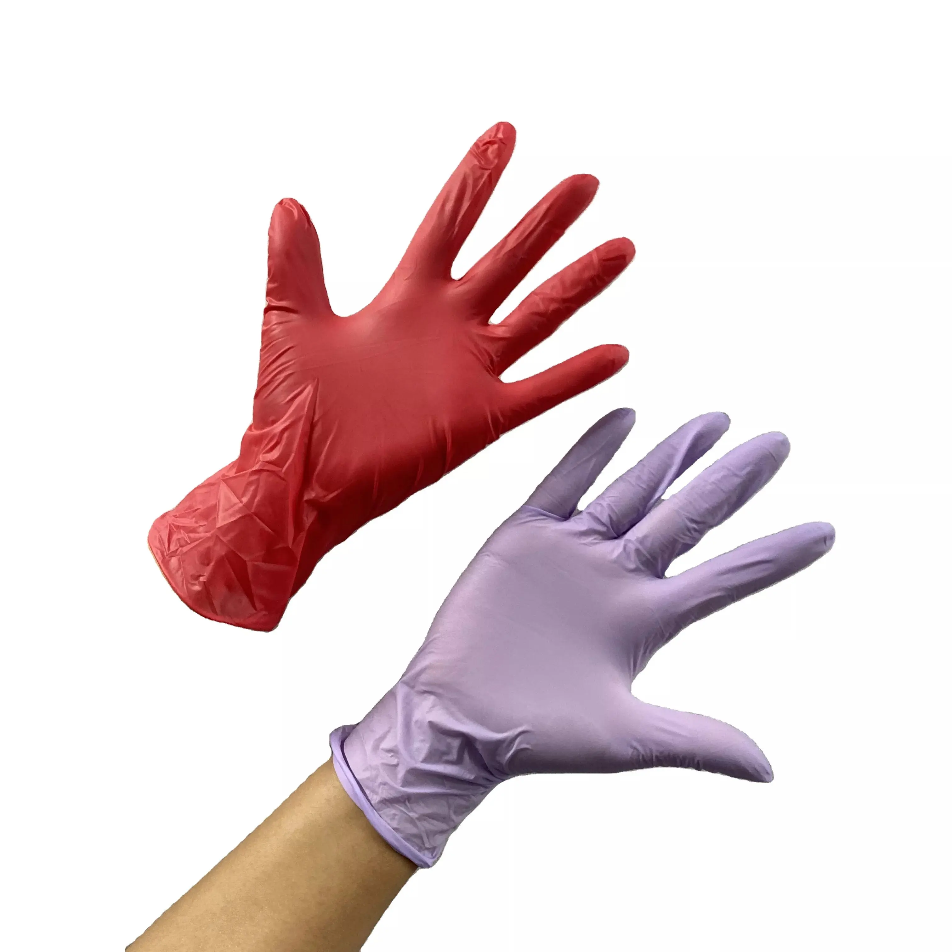 2022 China Manufacturer Tattoo Beauty Make Up Powder Free Nitrile Gloves Beauty Salon Gloves