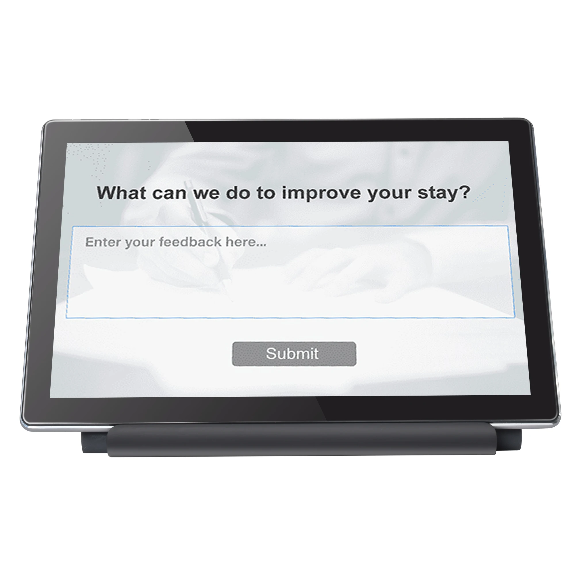 Support NFC IR remote 10 inch hotel tablet pc MT8168 FHD screen with charging dock station for hotel management