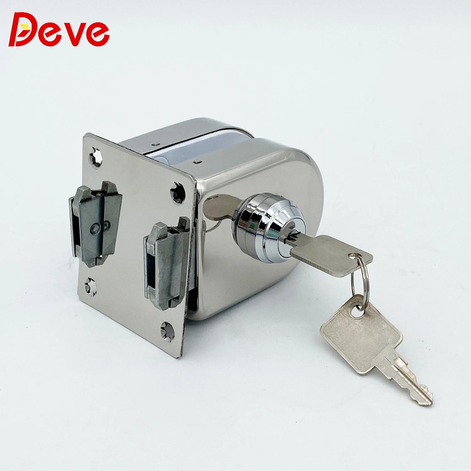 Stainless Steel Security Lock without Drilling no holes Sliding Glass Door Central Lock