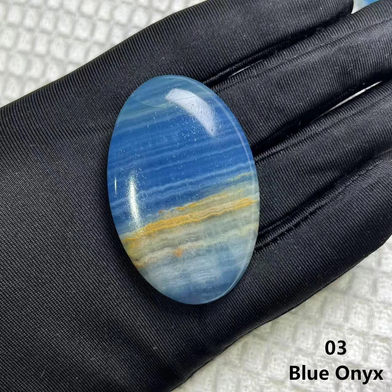 High Quality Natural Healing Crystal Palm Stone Gemstone Crystals Oval Worry Stone For Meditation Gift Relieve Anxiety