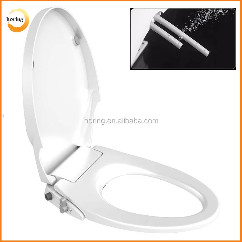 
Bidet Self Cleaning Dual Nozzle Hot and Cold Water Non-Electric Mechanical Bidet Toilet Attachment 