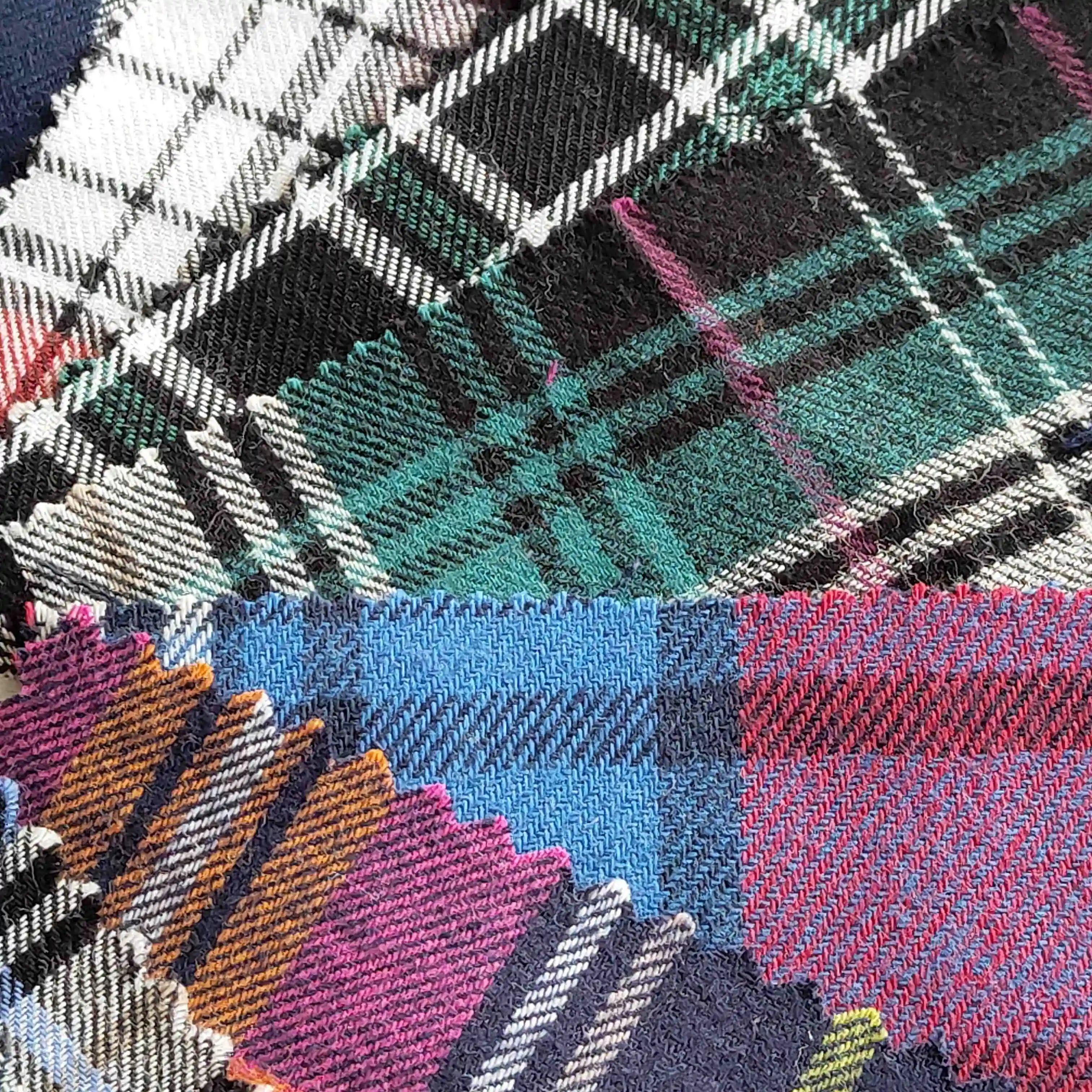 
BCI Cotton Colorful Design Heavyweight Flannel Tartan Fabric For Pajamas 