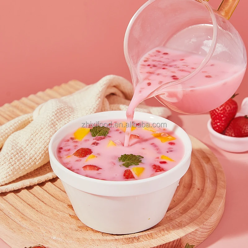 1 кг клубничного сухого молока для молочного напитка