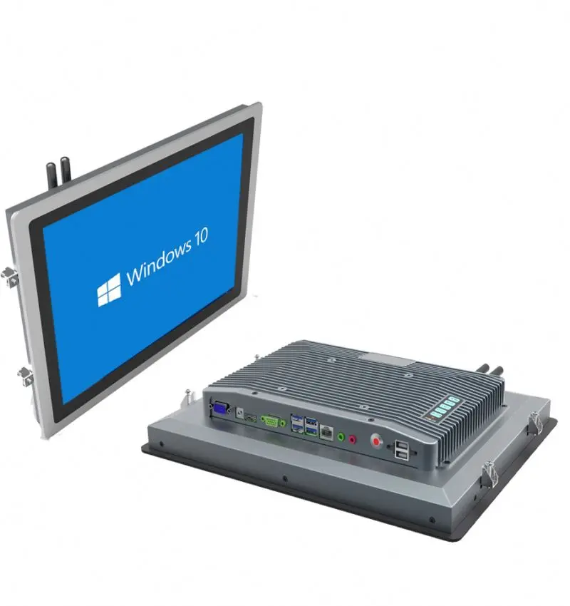 ip67 sun readable industrial marine lcd display vehicle-mount computer 10.1 inch led waterproof panel pc touchscreen monitors