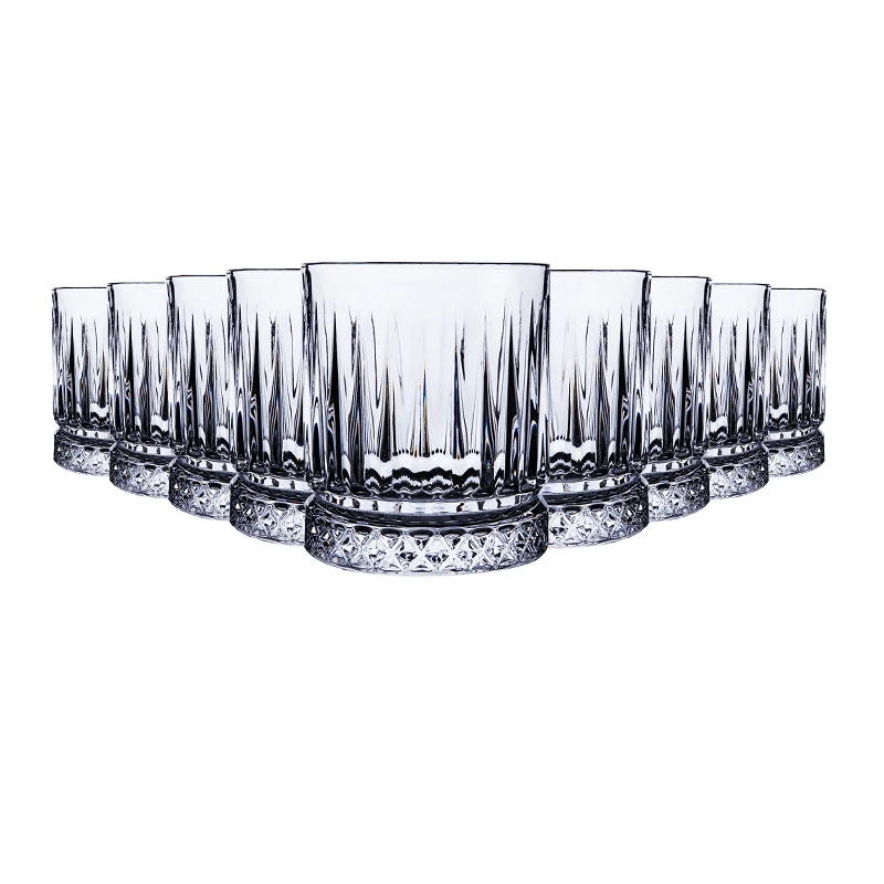 Old Fashion Beverage Whisky Burgundy Brandy Tumbler Long Drink Hobster Tall Whiskey Glassware