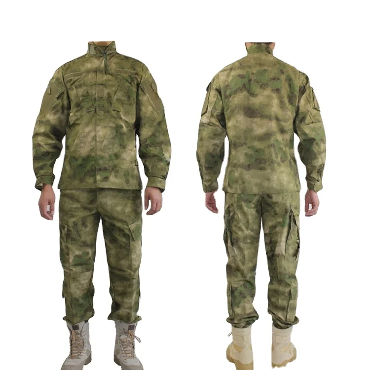 Paintball Uniform Suit 65% Polyester 35% Cotton A-TACS FG Camouflage Clothing Wholesale