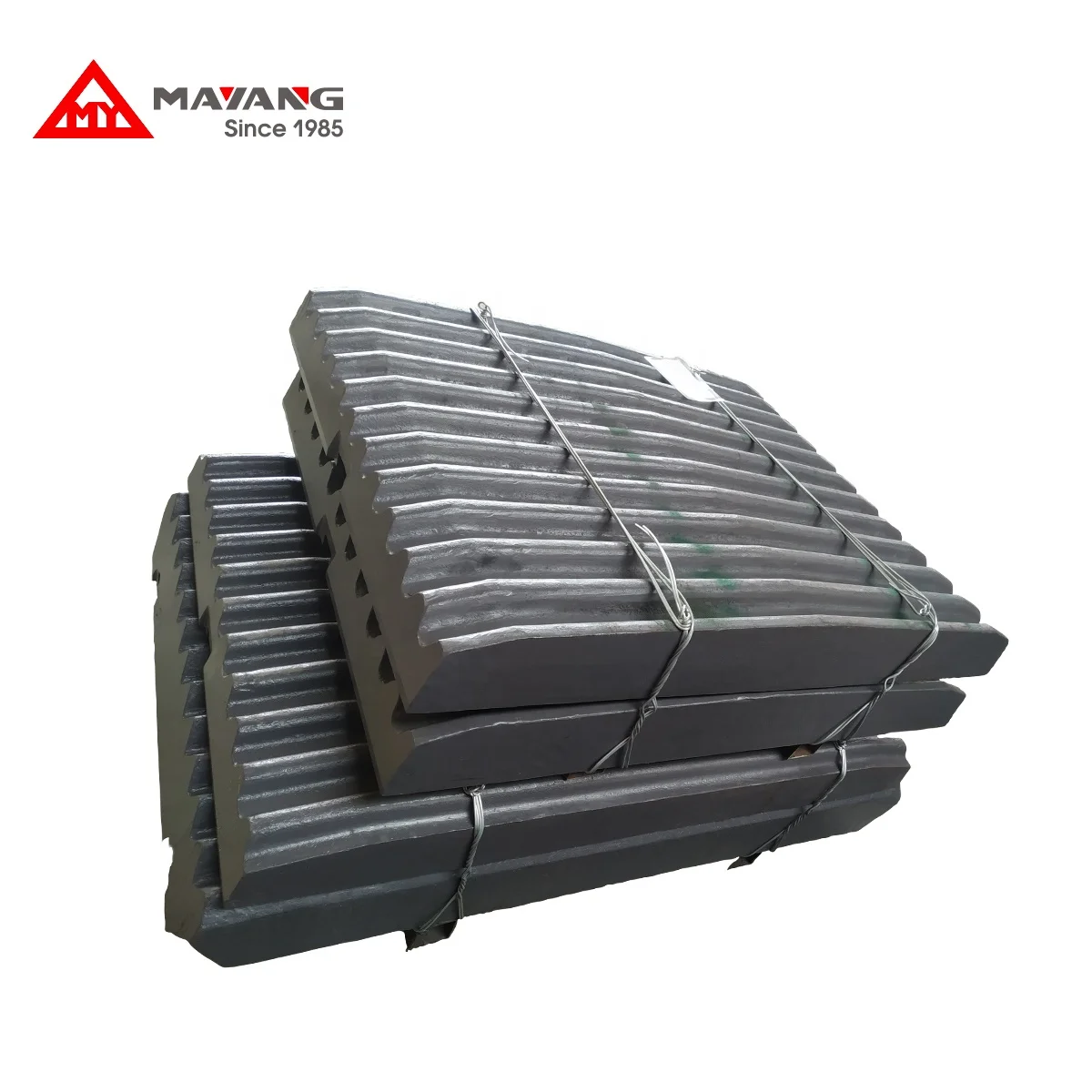 High Manganese Steel Casting Jaw Crusher Teeth Plate Fixed and Movable Liner Plate for Quarry Available for Sale