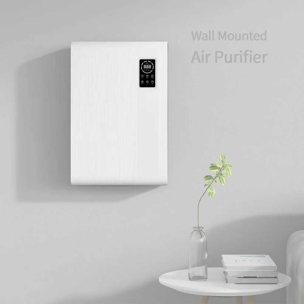 NEW Wall Mounted Air Purifier for Home Large Room, Dual HEPA Filters, Tuya WiFi App Control