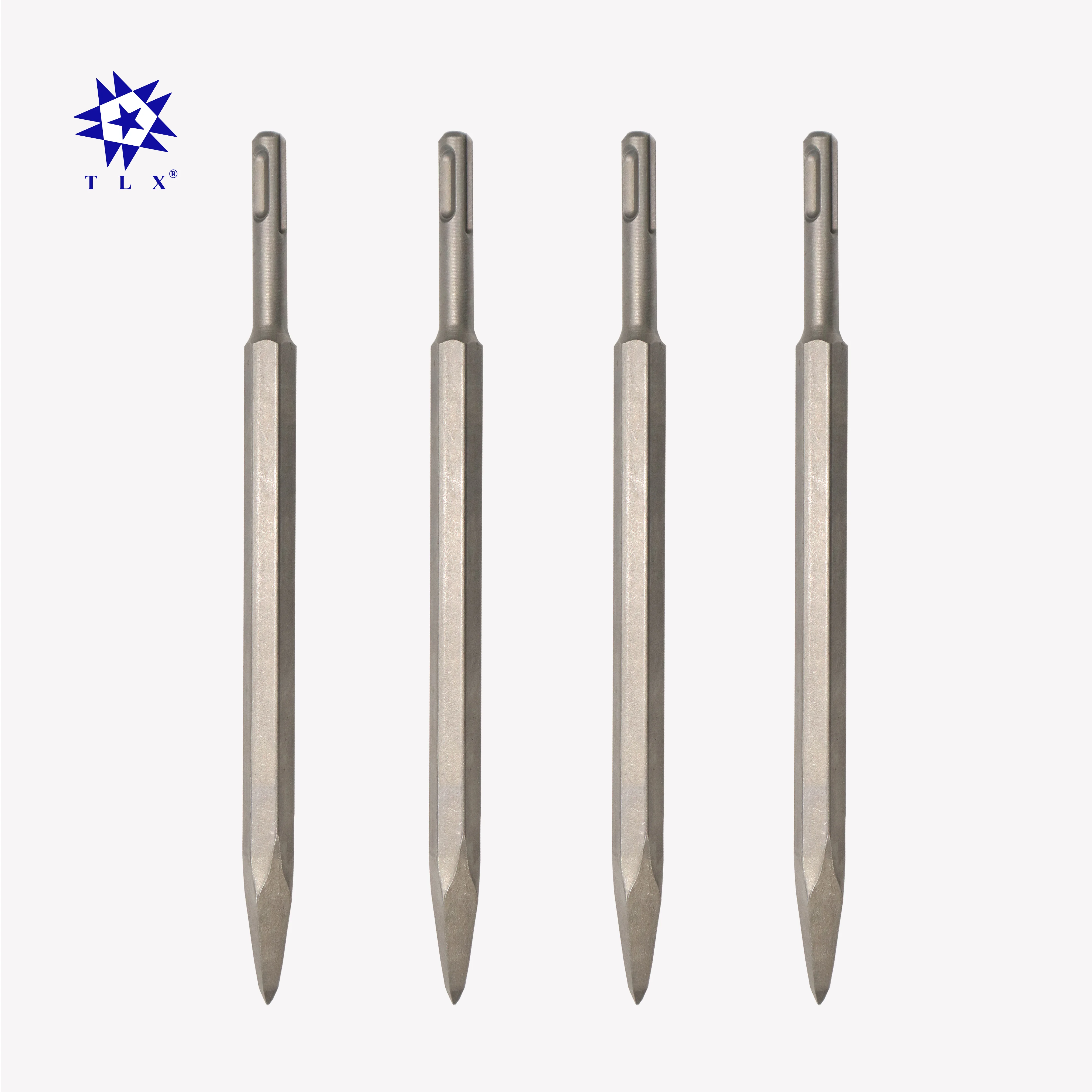 Premium 40Cr Milled Hammer Steel Tile Point Chisel Bit