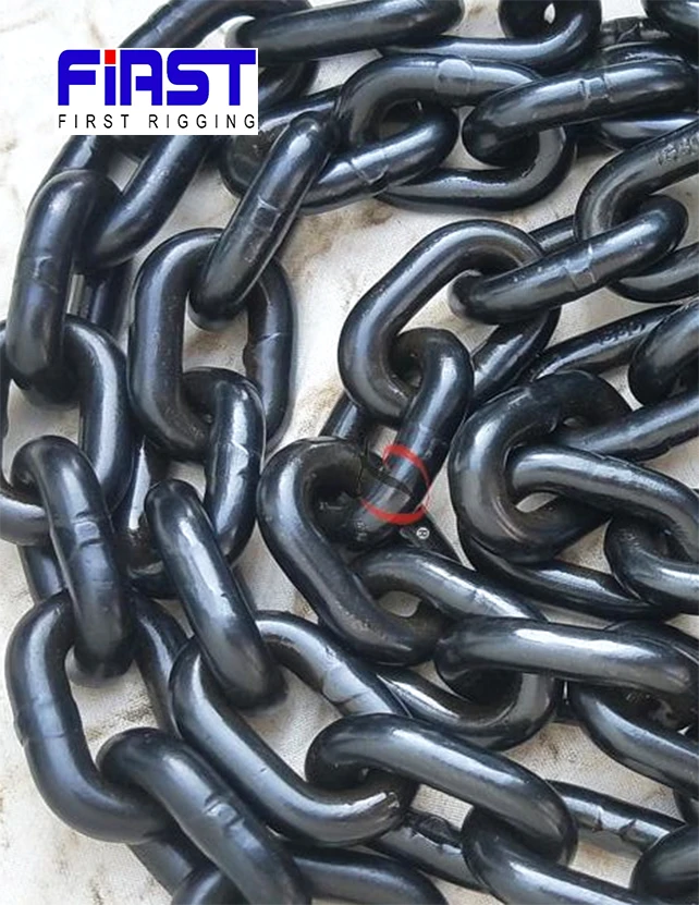 factory price alloy steel wear-resistant lifting chains for overhead lifting