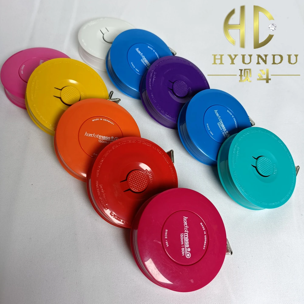 High quality Germany Hoechstmass Factory Manufacture 1.5M Roller Soft Measuring Tape 150cm/60inch