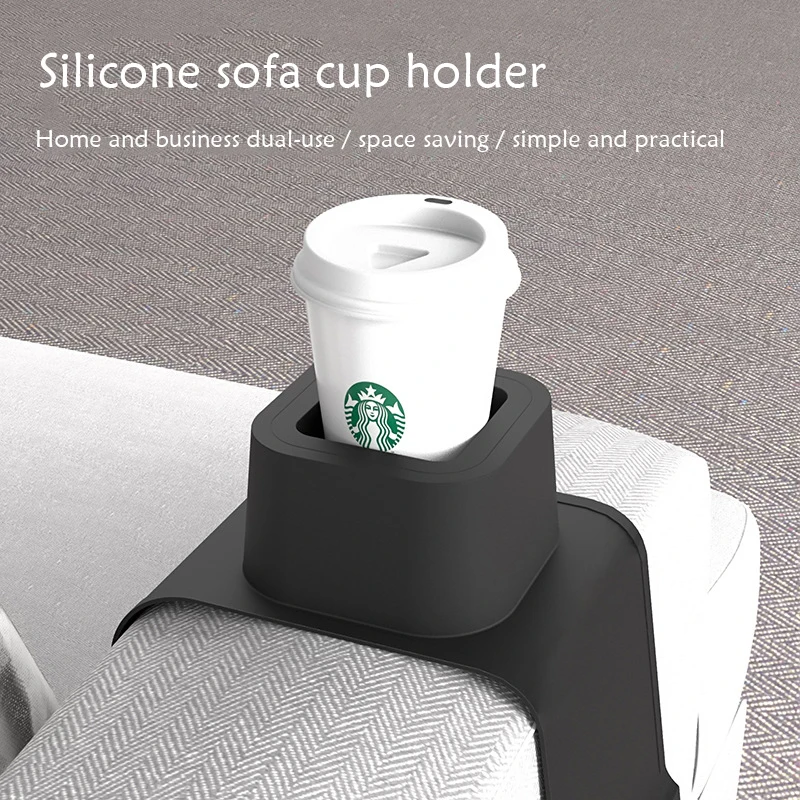 2022 Upgrade New Design Car Cup Holder Silicone portable  Sofa Cup couch cup holder