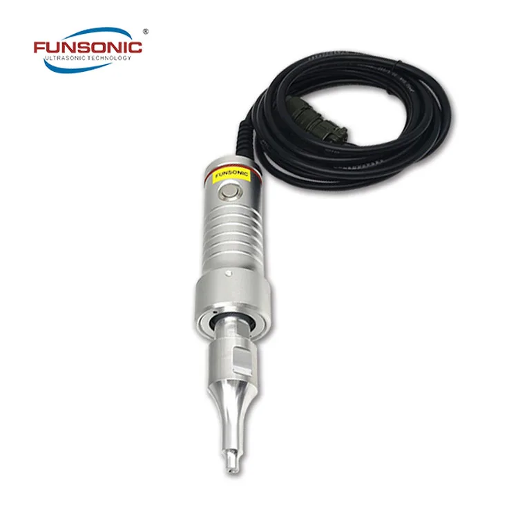 New high quality 35Khz ultrasonic plastic handheld spot welding machine plastic weld equipment