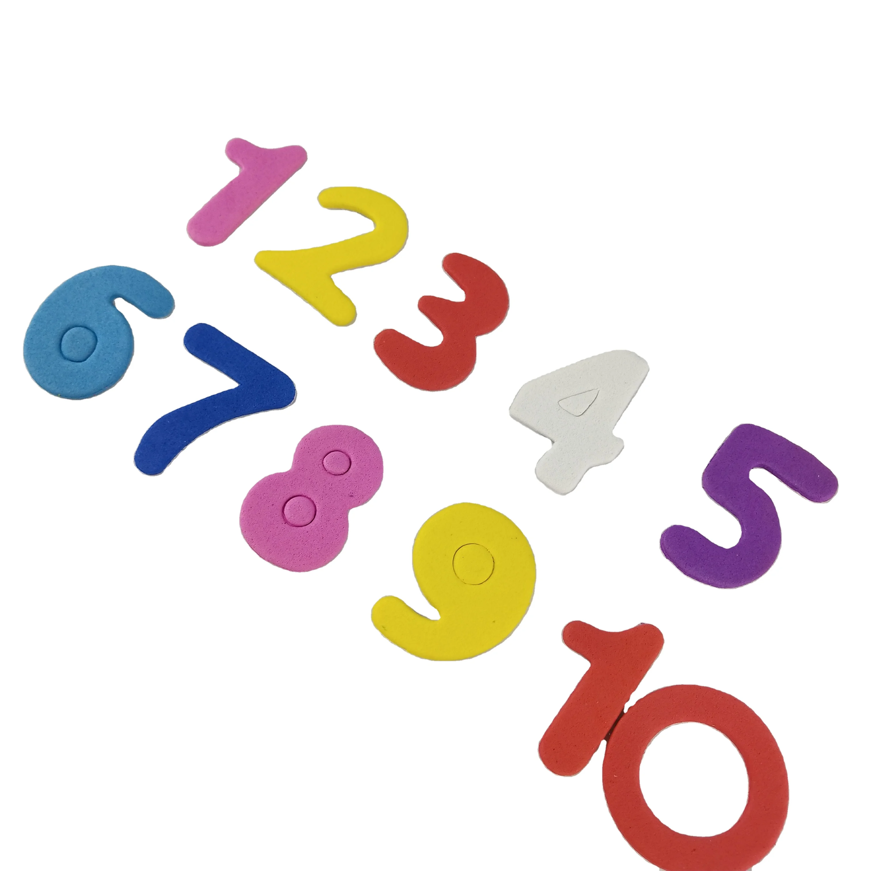 Number DIY craft for decoration   Self-adhesive foam sheet stickers  Numbering sticker  Decorative sticker