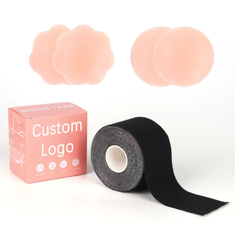 Boob and body tape - Breast Lift Tape - Nude colour / Adhesive Push Up / Waterproof - For Women