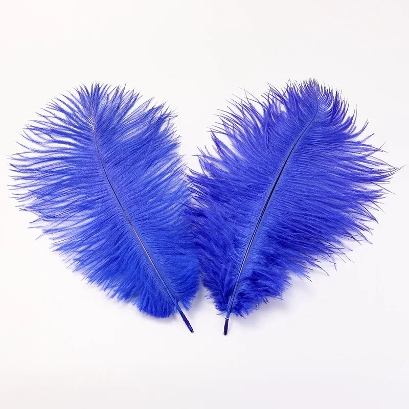 Wholesale 25-30 cm 10-12 inch Multi Color Natural Ostrich Feathers For Wedding Events Decoration DIY Crafts Making
