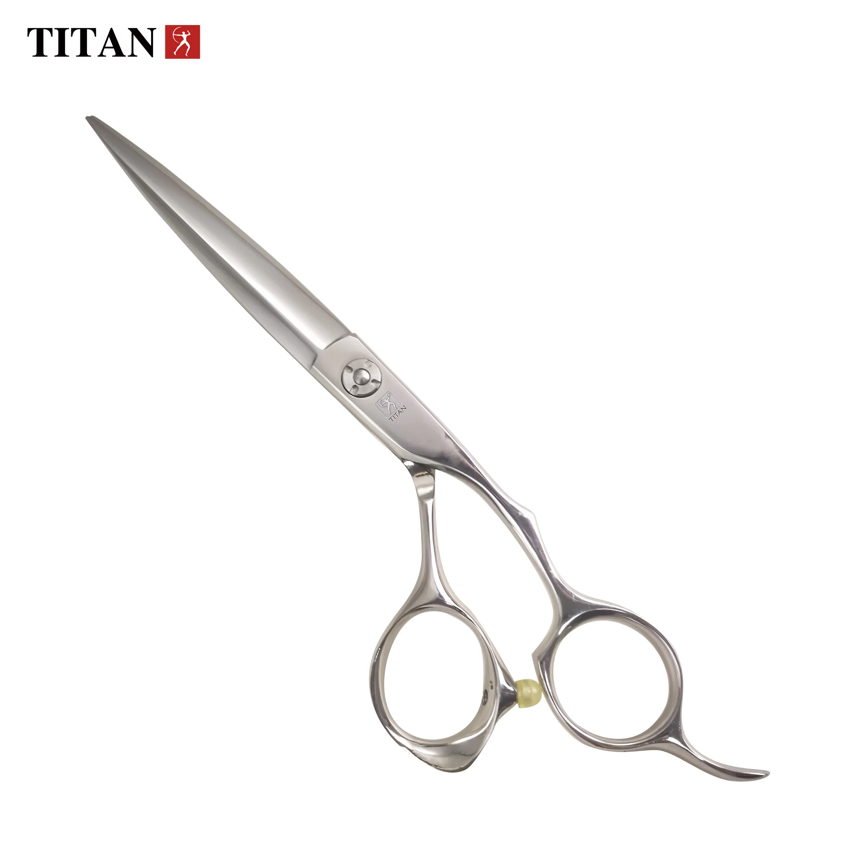Titan Japanese 440C steel berad ball 6 inch hair cutting scissors