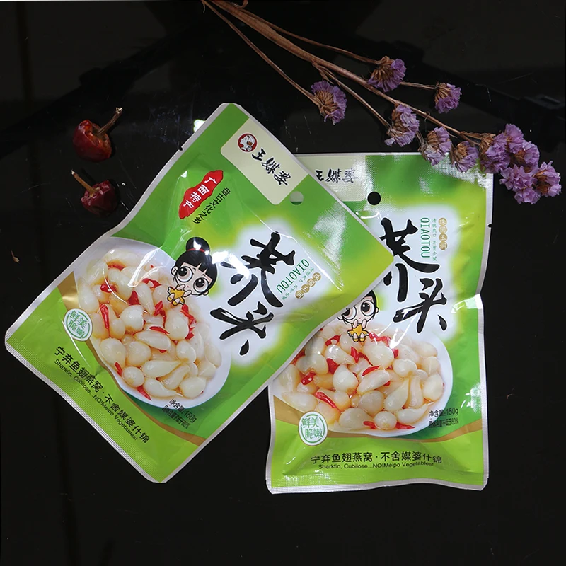 Tasty Instant Foods From China Convenient Snacks Chinese Bulbous Onion Pickle