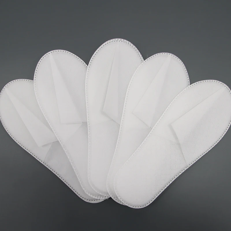 Disposable amenities Non-Slip premium spa terry home slippers guest spa kits slippers