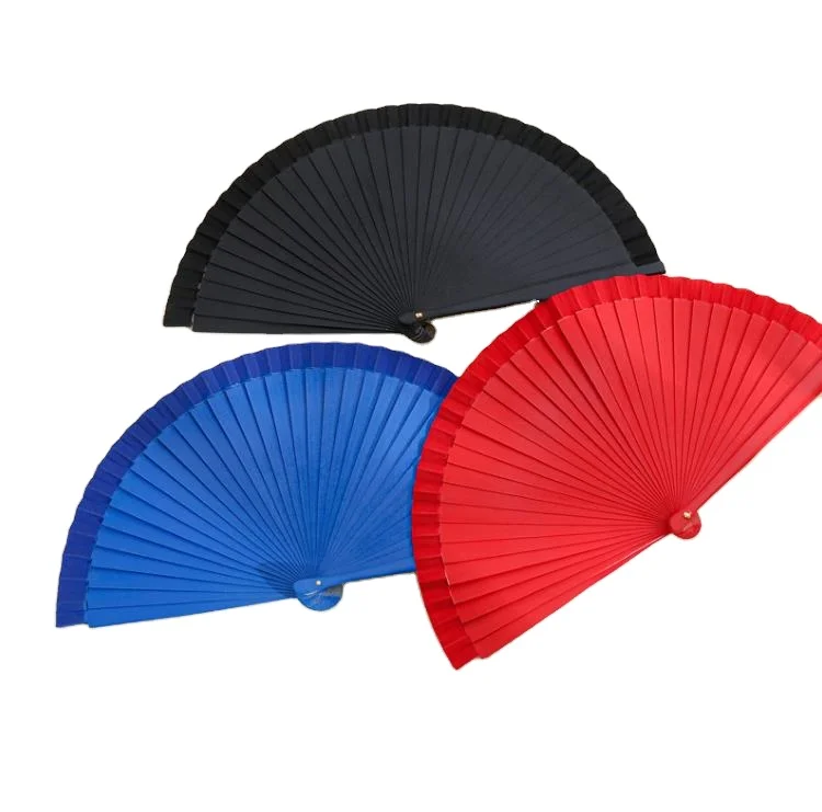 Personalized Wedding Favors Gifts Spanish Folding Wooden Fan for Women Dance Party Performance Vintage Wood Hand Fans