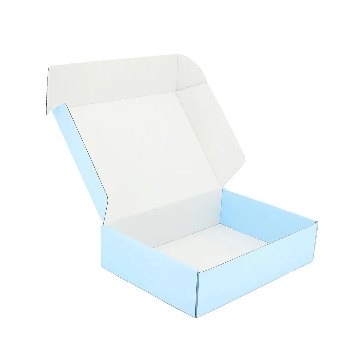 Custom Size Luxury Good Price Suit Black Pink 10x5x5 White Cardboard Corrugated Shipping Carton Box with Logo Print