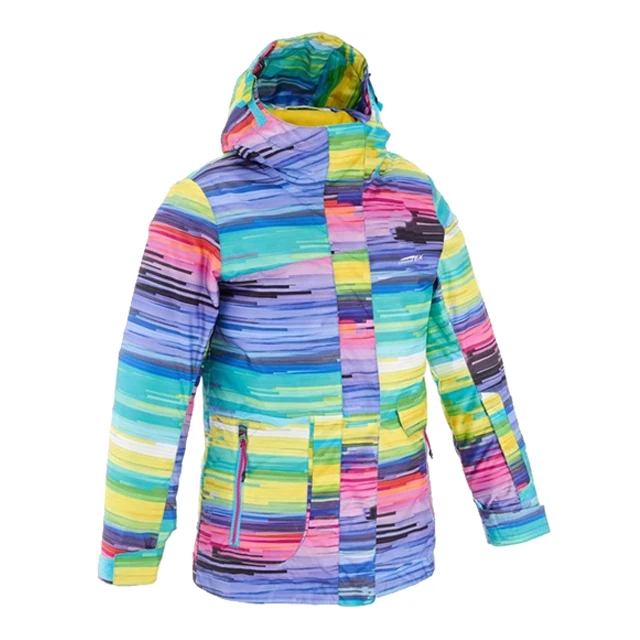 Womens Skiing Jackets Colorful Printed Snowboard Ski Clothes Waterproof Winter Jacket Ski Clothing