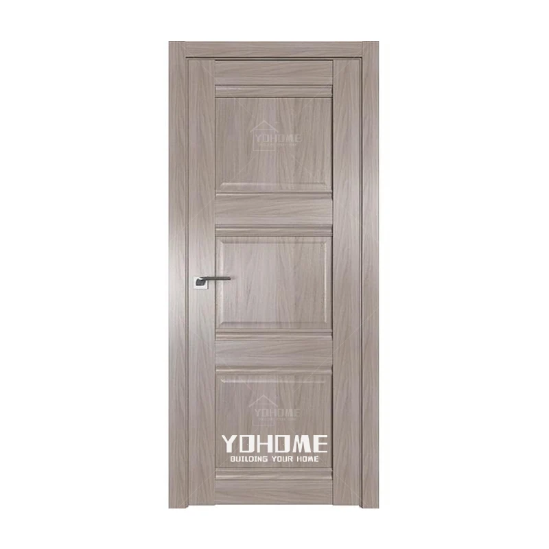 Spanish soundproof interior panel door solid natural wood door interior bedroom imports from China interior doors