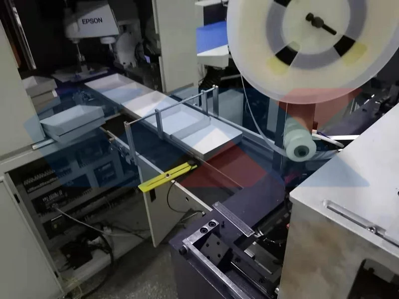 JX-F450A полностью автоматическая жесткая коробка делая машину для подарка.