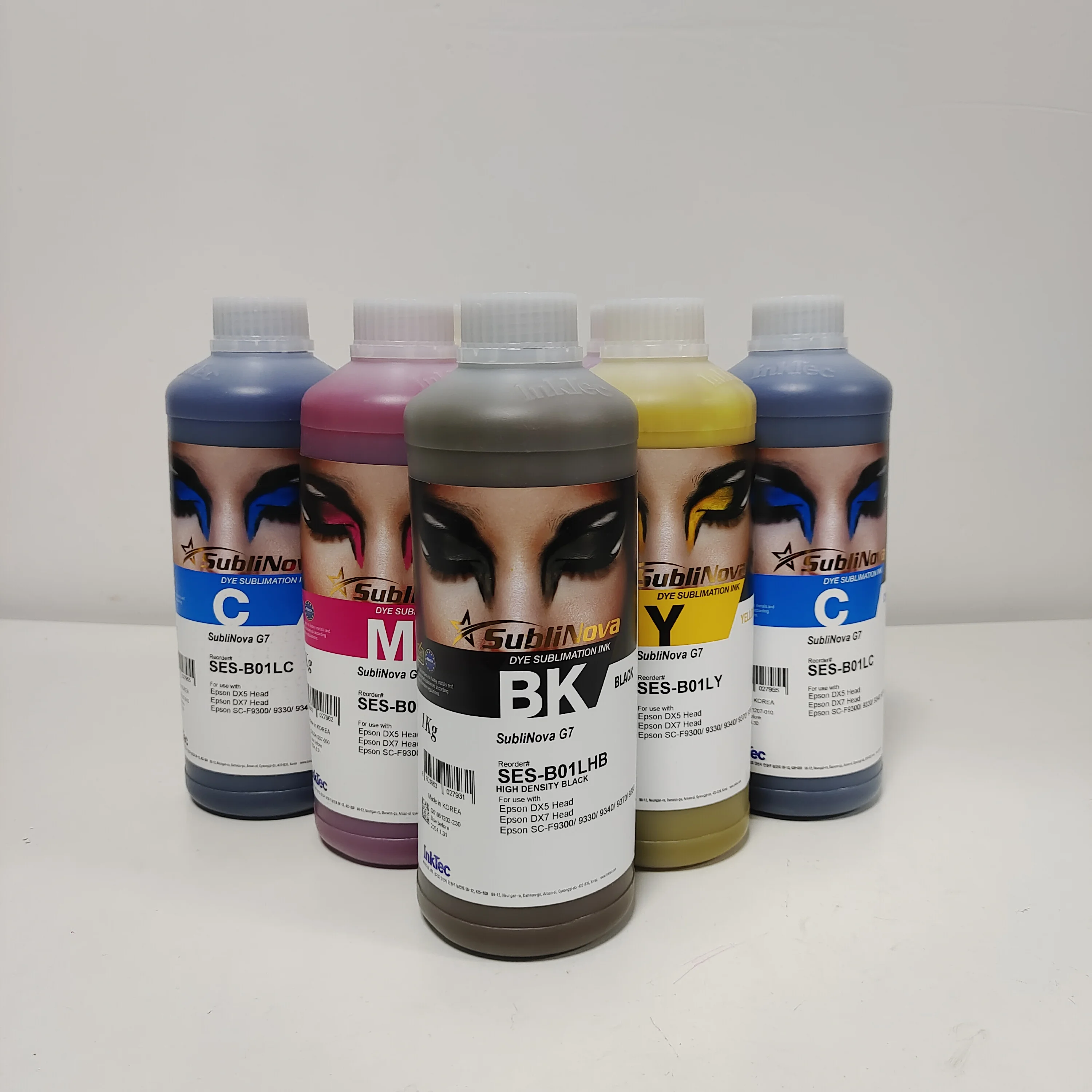 High quality HIGH DENSITY Inktec SES sublinova sublimation ink Inktec ink for digital sublimation printing