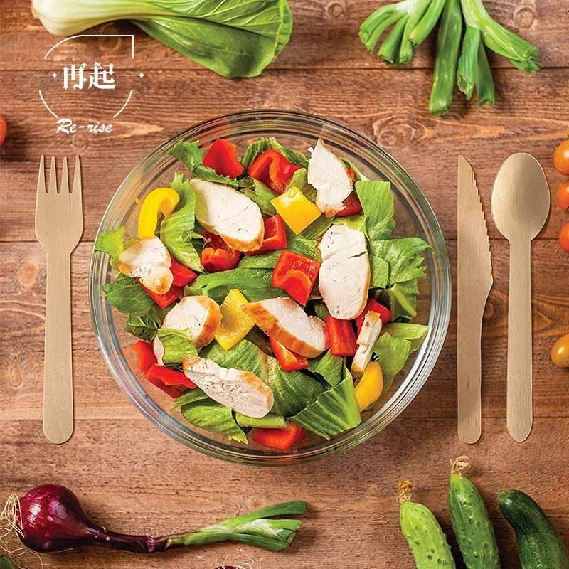 High Quality Disposable Wooden Cutlery, Origin Heilongjiang Province China