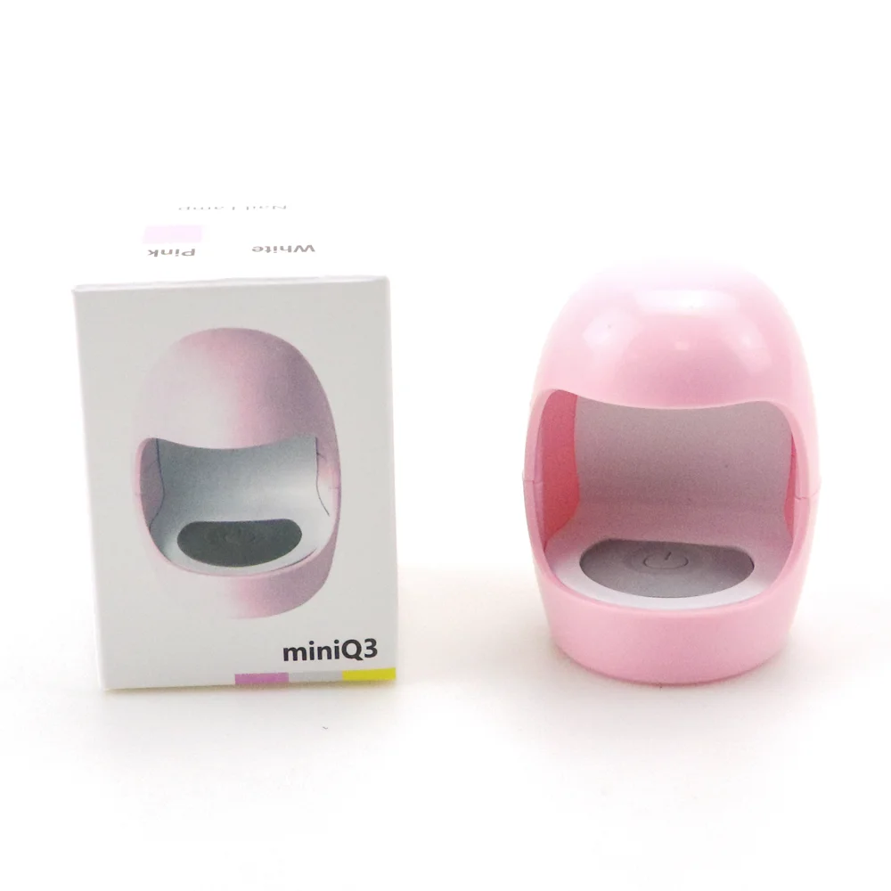 Wholesale Single Custom Nail Technician Lamp Cheap Led Nail Manicure Gel White Home Usage Personal Light